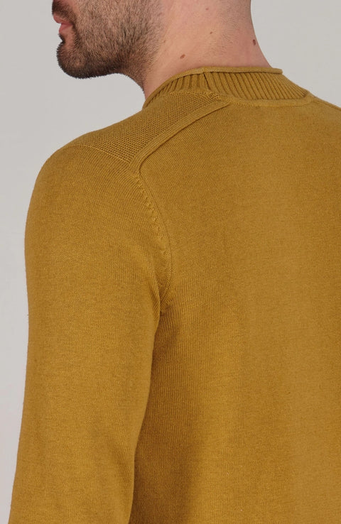 Lightweight Organic Cotton Linen Saddle Shoulder Jumper