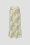 Linen Back Slit Floral Print Maxi Skirt-Skirts-Moon River-XS-CREAM MULTI-Urbanheer