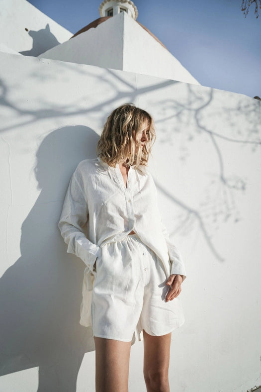 Linen Boxer Shorts-Shorts-A Perfect Nomad-S-WHITE-Urbanheer