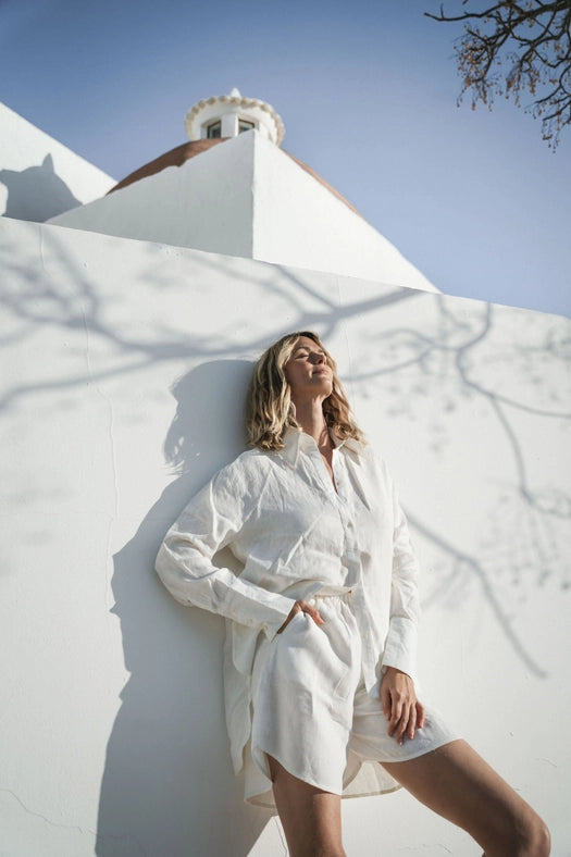 Linen Boxer Shorts-Shorts-A Perfect Nomad-S-WHITE-Urbanheer