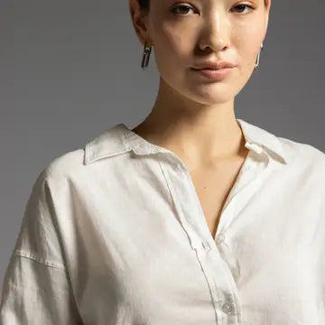 Linen Button Down Top - Maxime Top