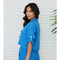 Linen Button Up Top with Front Pocket Blue Regatta-Top-MILIO MILANO-XS-Blue Regatta-Urbanheer