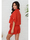 Linen Button Up Top with Front Pocket Red Flame-Top-MILIO MILANO-XS-Red Flame-Urbanheer
