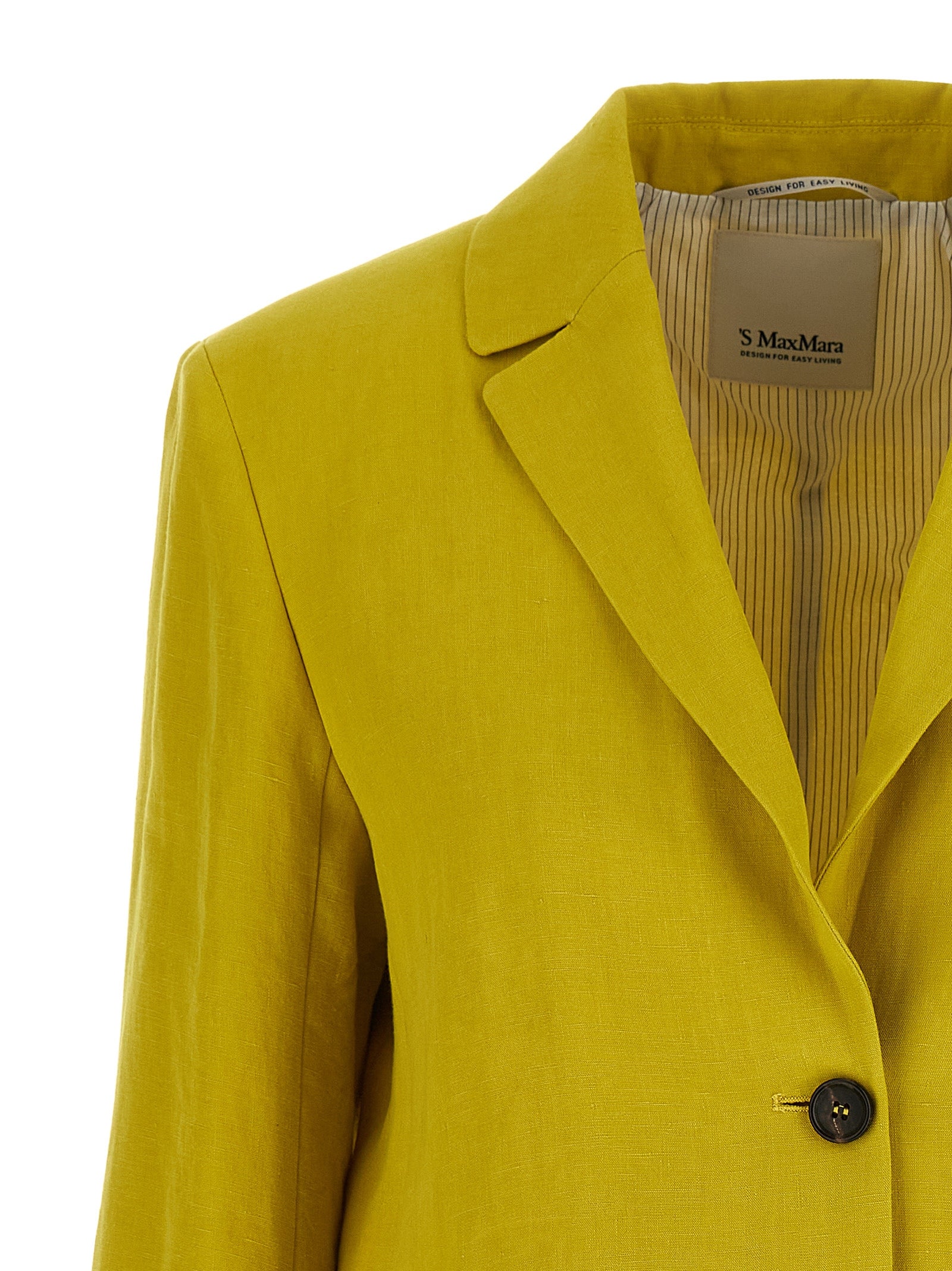 Linen Canvas Summer Blazer Breathable Comfort