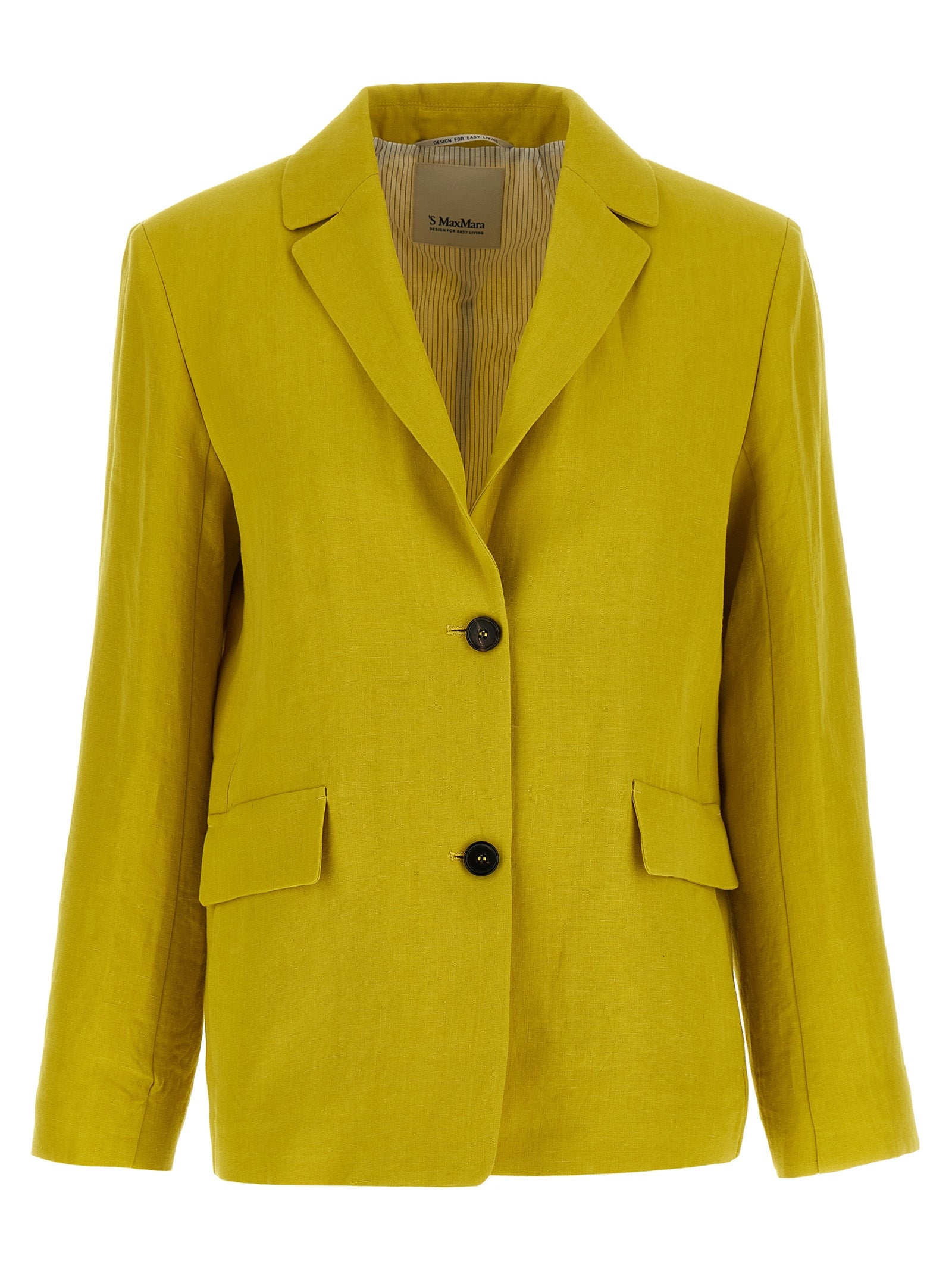 Linen Canvas Summer Blazer Breathable Comfort