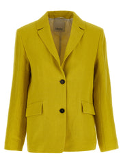 Linen Canvas Summer Blazer Breathable Comfort