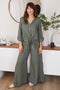Linen Cropped Tie Button Front Top ARG-Top-MILIO MILANO-XS-ARG-Urbanheer