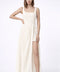 Linen Layered Slit Dress