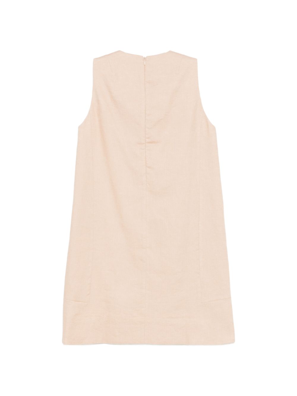 Linen Sleeveless Mini Dress for Summer Comfort