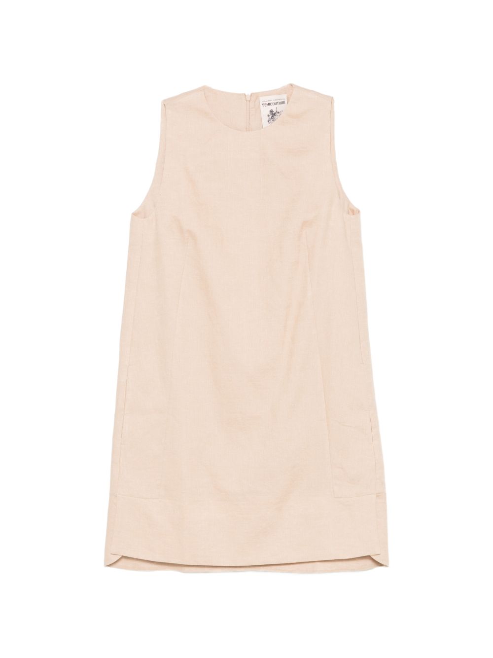 Linen Sleeveless Mini Dress for Summer Comfort