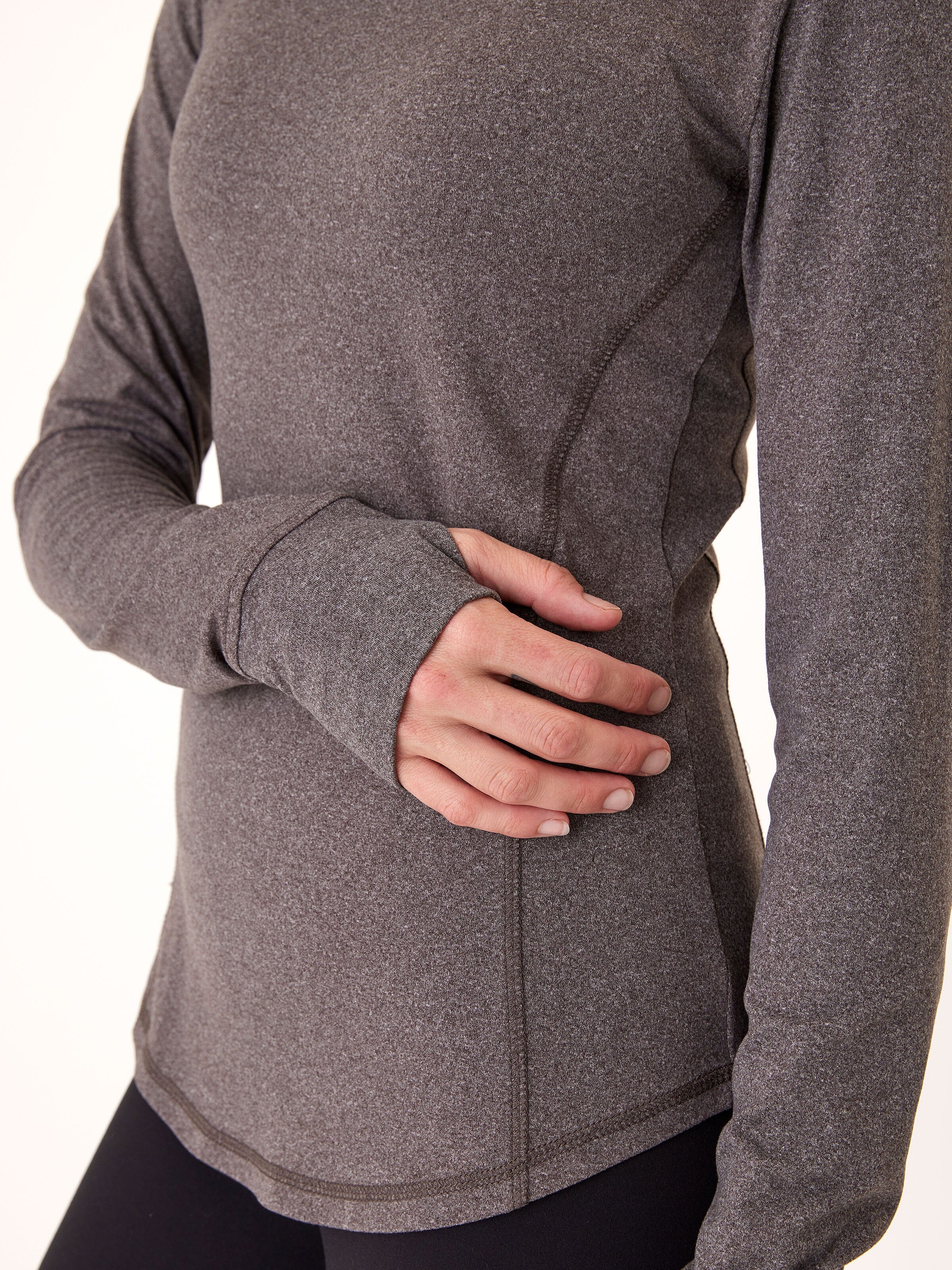 Linnaea Luxe Jersey Fitted Hoodie