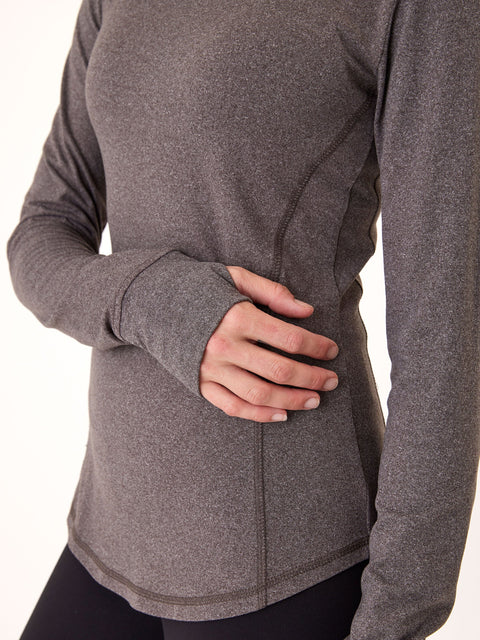 Linnaea Luxe Jersey Fitted Hoodie