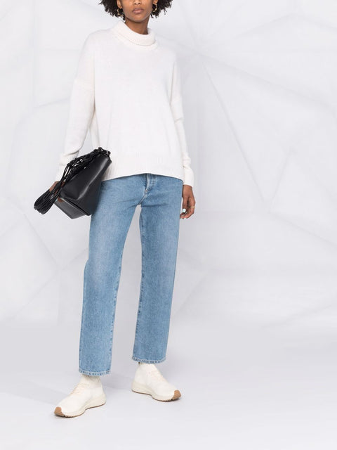 Lisa Yang Heidi Cashmere Turtle-Neck Sweater
