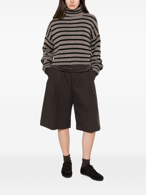 Lisa Yang Zerlina Cashmere Turtle-Neck Sweater