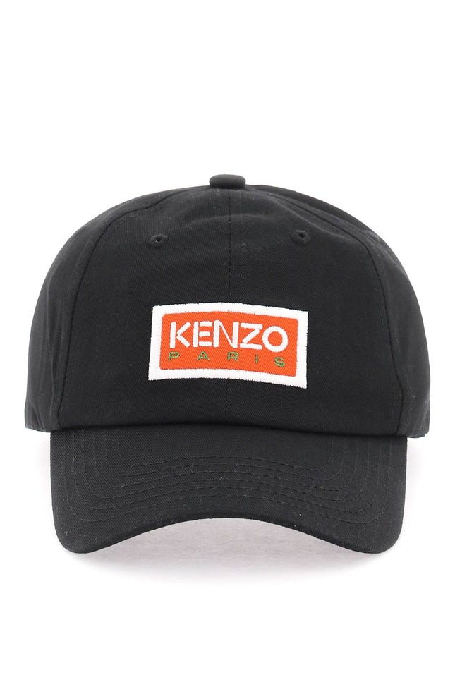 Logo Baseball Cap-men > accessories > scarves hats & gloves > hats-Kenzo-os-Nero-Urbanheer