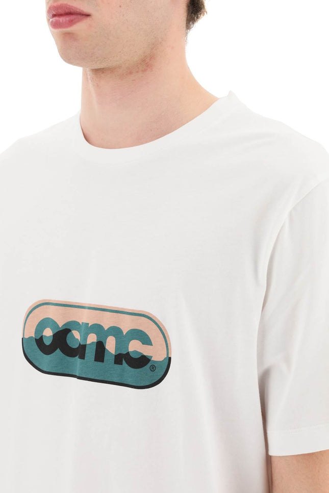 Logo Print T-Shirt-men > clothing > t-shirts and sweatshirts > t-shirts-Oamc-Urbanheer