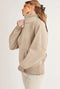 Long Dove Funnel Neck Half Zip Oat-Pullover-AEMI + CO-S-Urbanheer