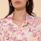 Long Sleeve Cashmere Print Shirt-Shirt-NAÏS PARIS-One size-Sky Blue-Urbanheer