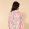 Long Sleeve Cashmere Print Shirt-Shirt-NAÏS PARIS-One size-Sky Blue-Urbanheer