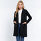 Long Sleeve Open Front Faux Suede Jacket-Jacket-Active Basic | Active USA-S-BLK-black-Urbanheer
