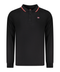Long Sleeve Polo Shirt - Black
