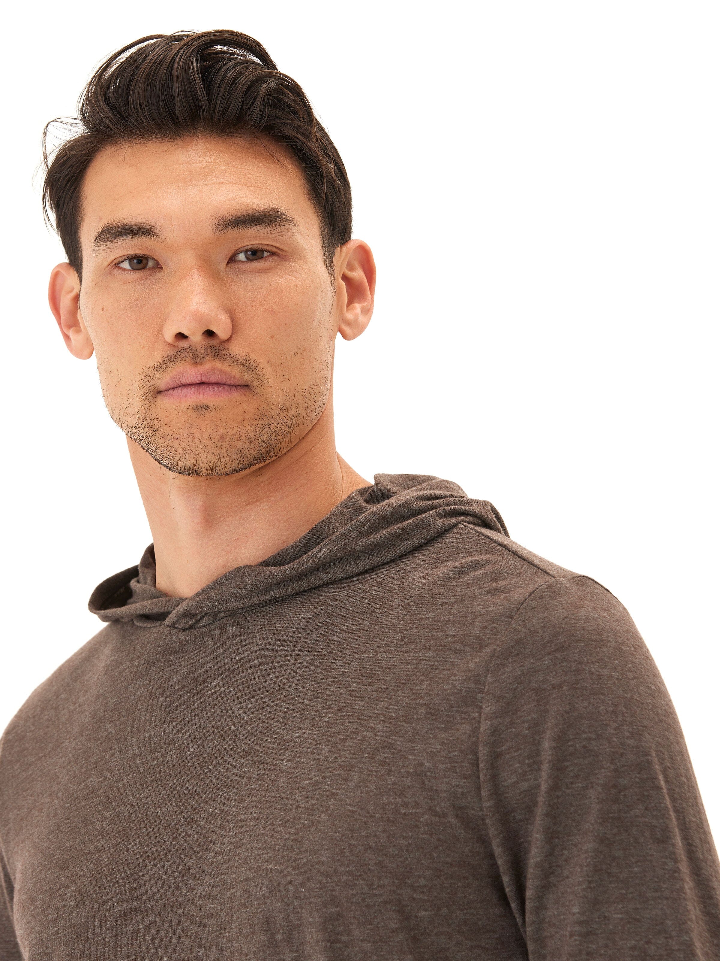 Long Sleeve Triblend Tee Shirt Hoodie
