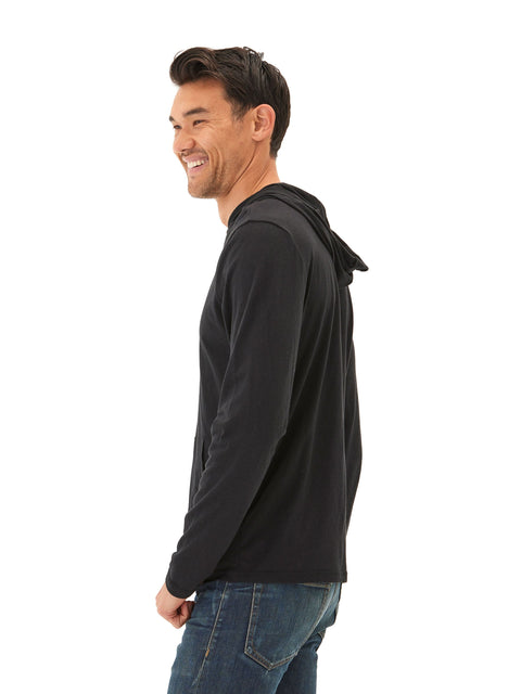 Long Sleeve Triblend Tee Shirt Hoodie