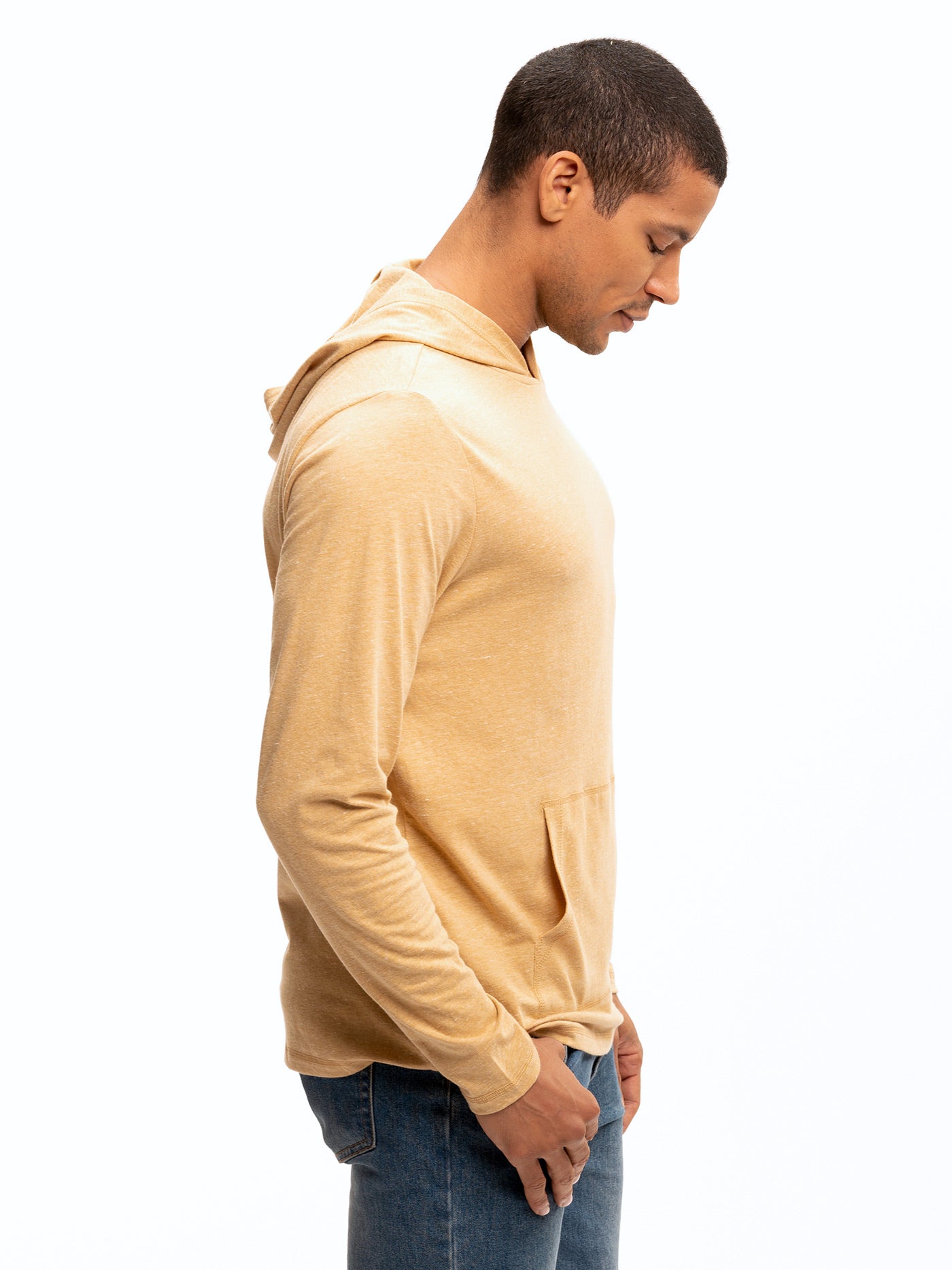 Long Sleeve Triblend Tee Shirt Hoodie