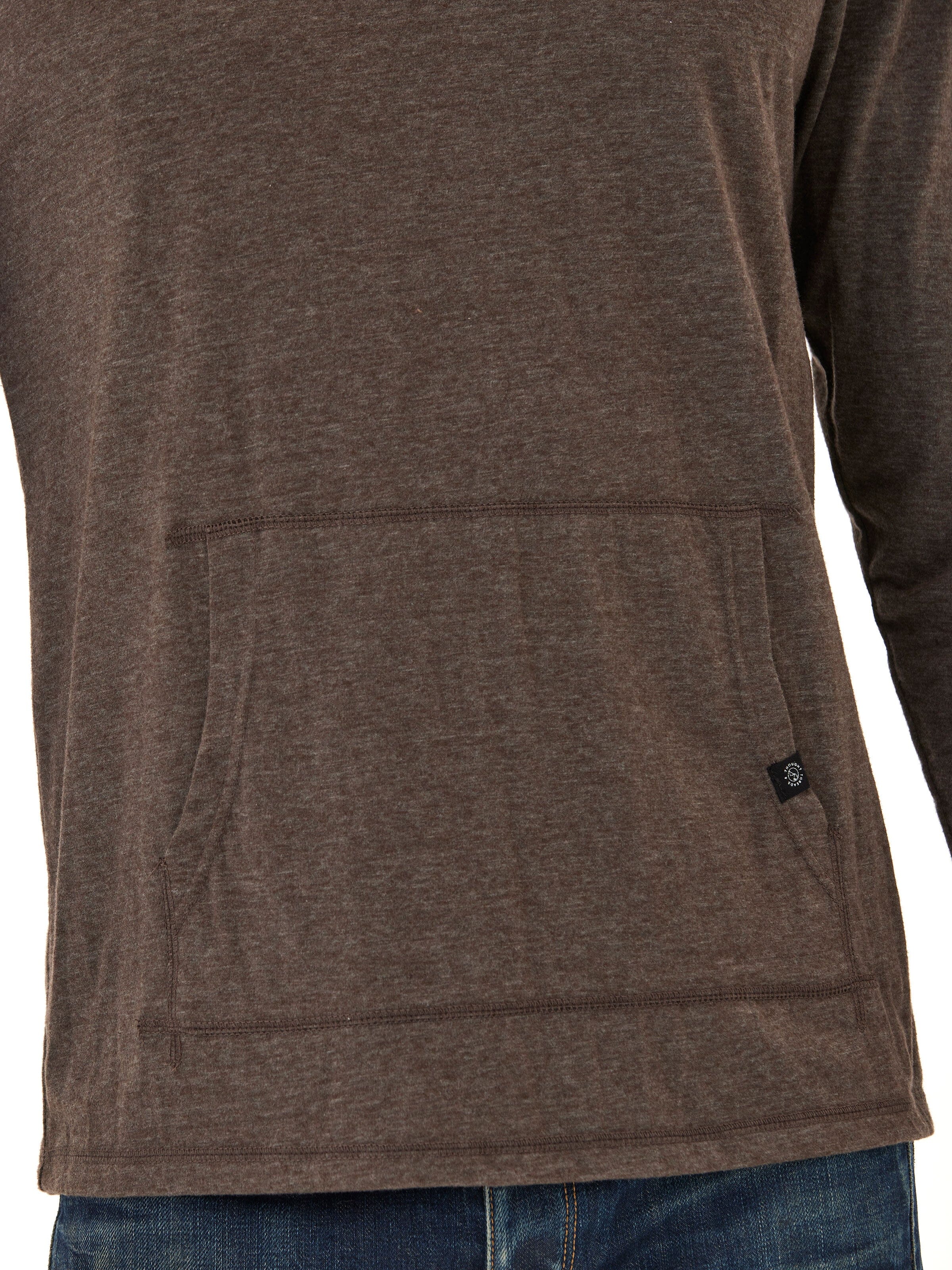 Long Sleeve Triblend Tee Shirt Hoodie