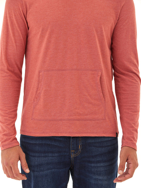 Long Sleeve Triblend Tee Shirt Hoodie