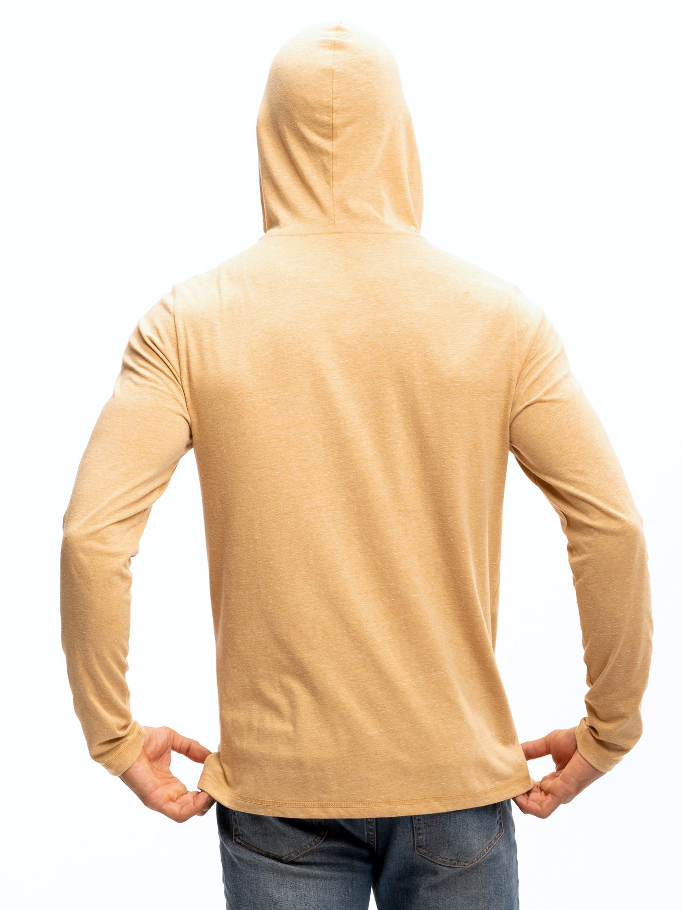 Long Sleeve Triblend Tee Shirt Hoodie