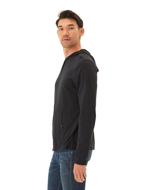 Long Sleeve Triblend Tee Shirt Hoodie