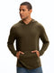 Long Sleeve Triblend Tee Shirt Hoodie