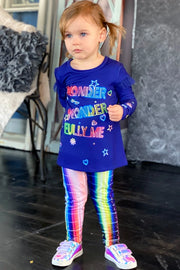 Long Sleeve Wonder-Fully Made Print Tunic-Tunic-Hannah Banana-12M-NAVY MULTI-Urbanheer