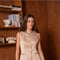 Long Sleeveless Satin Vest
