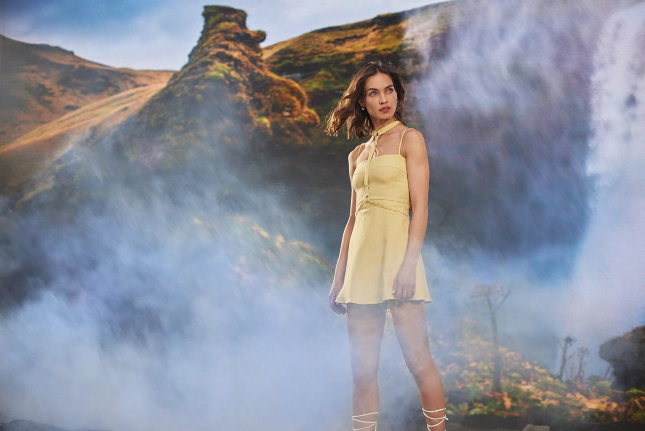 Long Story Short Linen Mini Dress-Dress-Dor Raw Luxury-XS-Optic White-Urbanheer