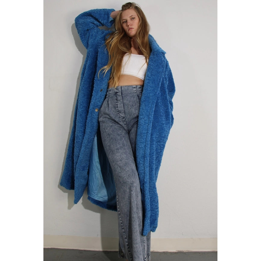 Long Teddy Bear Coat BLUE-Coat-Mulla-S-BLUE-Urbanheer