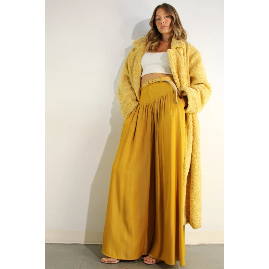 Long Teddy Bear Coat CREAM YELLOW-Coat-Mulla-S-CREAM YELLOW-Urbanheer