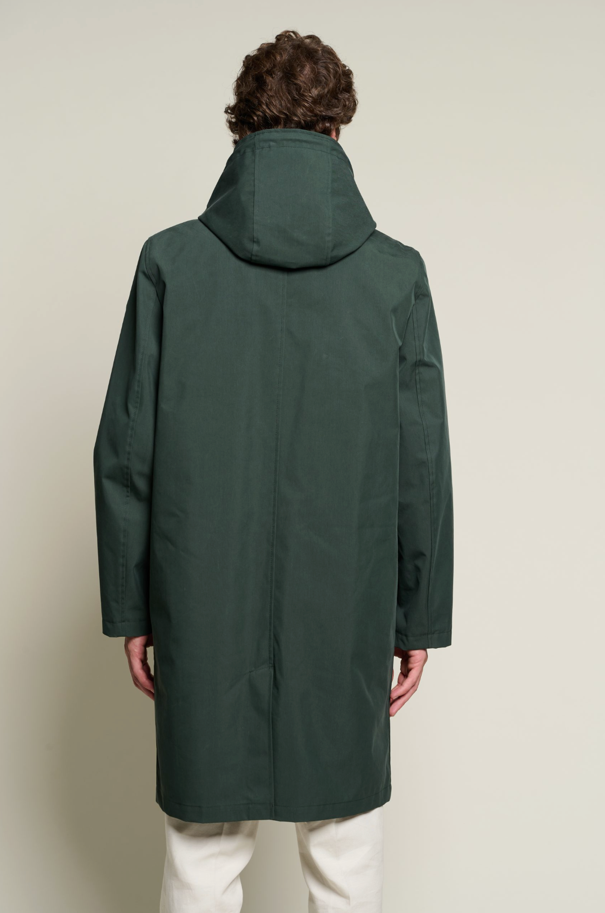 Long Unisex Parka with a Clean, Classic Cut