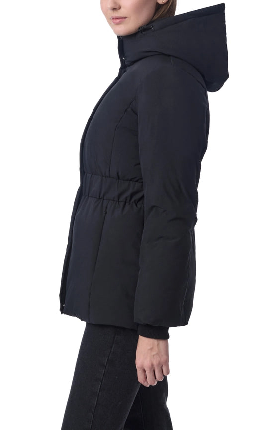 Long Walker Puffer Coat Black-Puffer Coat-Bernardo-L-Black-Urbanheer