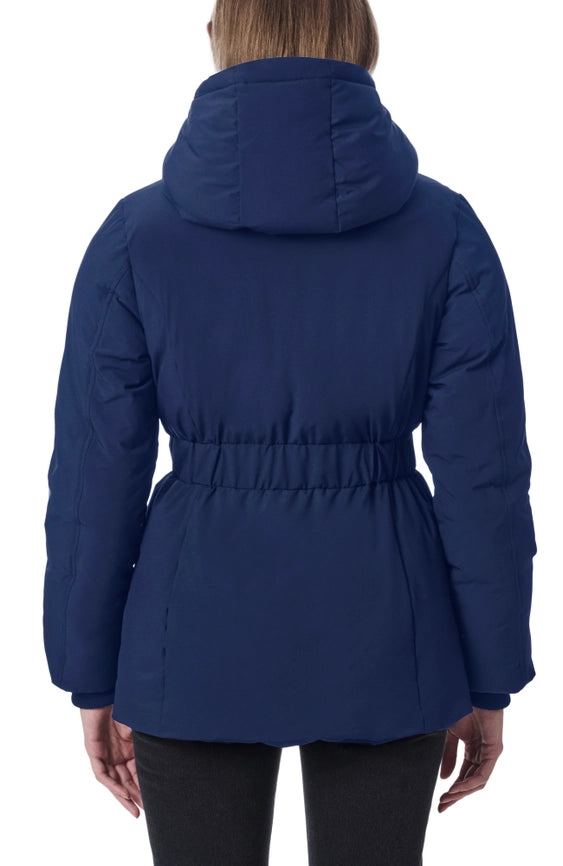 Long Walker Puffer Coat Navy-Puffer Coat-Bernardo-XS-Navy-Urbanheer