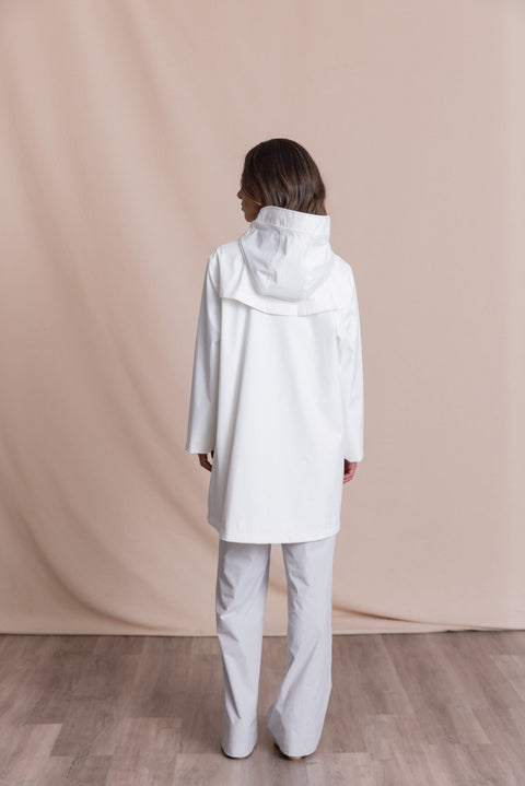 Long Women’S Parka With Heat-Sealed Seams | Nacre