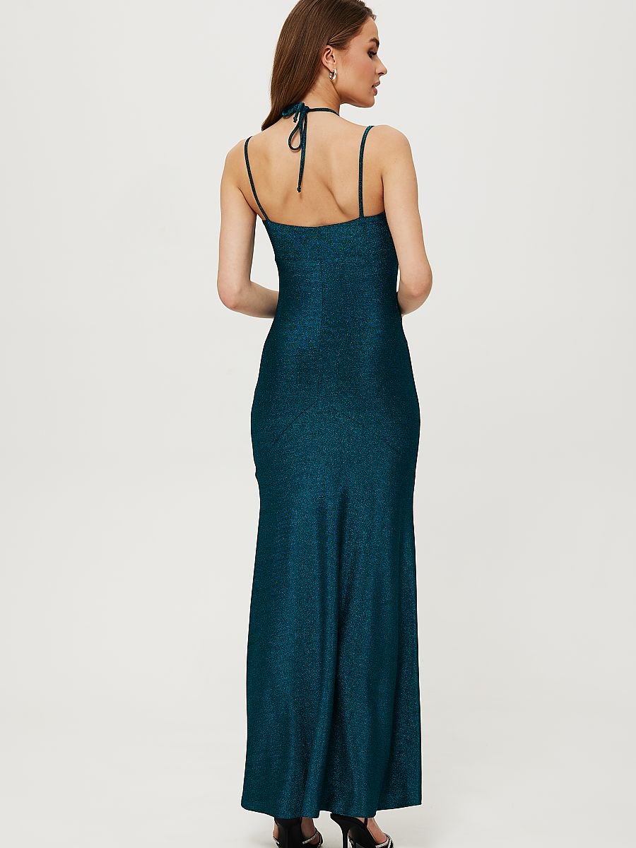 Long dress women outfit 193984 Makover-Evening Dresses-Makover-blue-L-Urbanheer