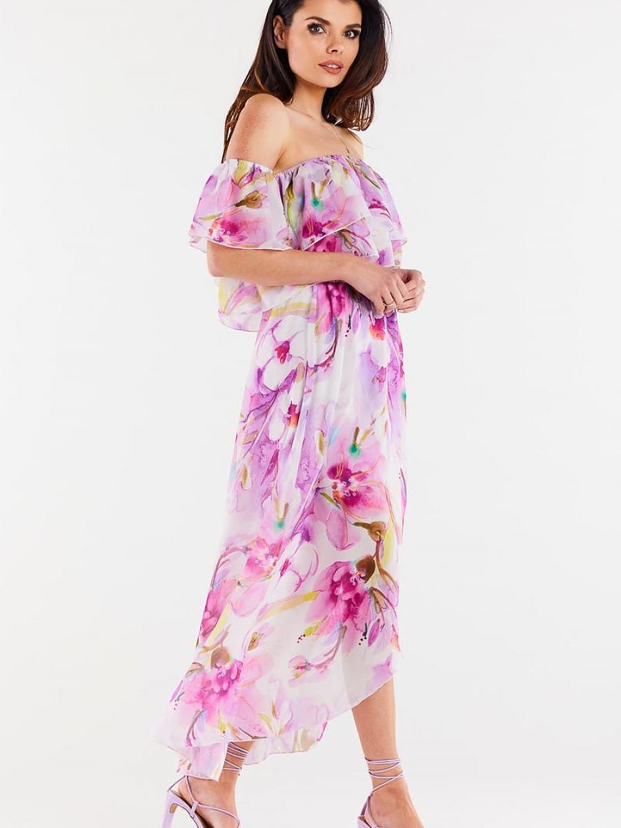 Long Skirt Women Outfit 196620 Awama-Skirts-Awama-violet-L/XL-Urbanheer