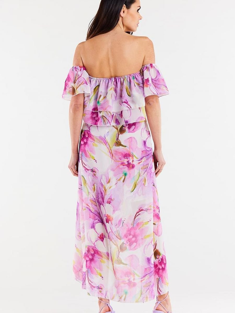 Long Skirt Women Outfit 196620 Awama-Skirts-Awama-violet-L/XL-Urbanheer