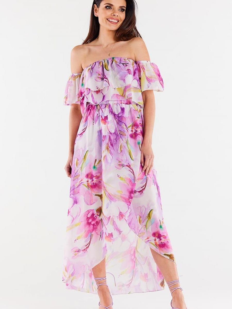 Long Skirt Women Outfit 196620 Awama-Skirts-Awama-violet-L/XL-Urbanheer