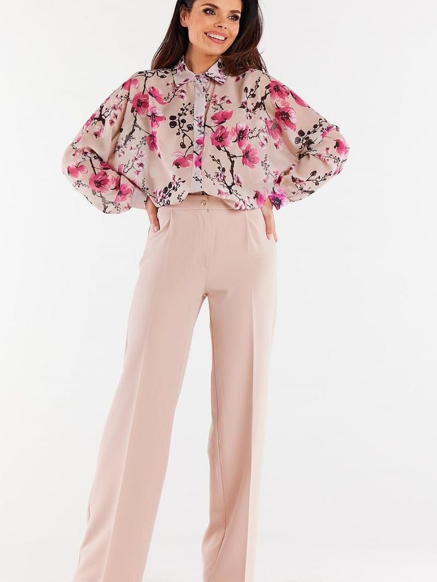 Long Sleeve Shirt Women Outfit 196619 Awama-Shirts for Women-Awama-multicolor-one-size-fits-all-Urbanheer