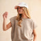 Loose Fit Short Sleeve Sweater Top