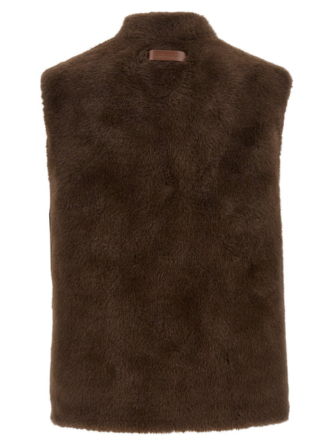 Lou Andrea Eco-fur Vest