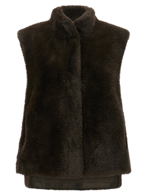 Lou Andrea Faux Fur Vest